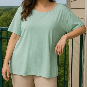 🆕 Honeydew Mint Oversized Thin Sleepshirt Homewear Loungewear